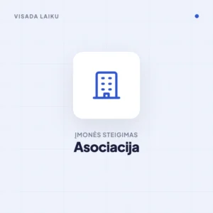 Įmonės steigimas – Asociacija