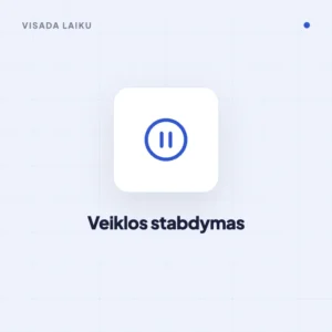 Įmonės veiklos stabdymas